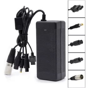   Többfunkciós töltő 48V 2A csatlakozó (GX16 / GX12 / DC5.5mm / XLR / NIU)