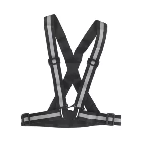 Black reflective vests