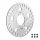 140mm 6-hole brake disc for Segway Ninebot GT1 GT2 scooters