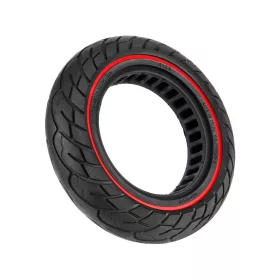 10x2,5 Tömör gumi piros csikkal（37mm slot）