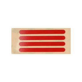   Original front fork and back fork Red reflective sticker for Xiaomi M365 scooter decorative shells