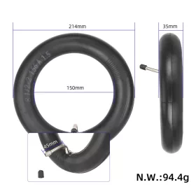   8,5x2 156 A 1,5 gumibelső 90 fokos szelep (Kukirin G2Pro kompatibilis)