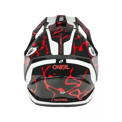 ONeal 1Series Splash motocross sisak fekete-piros