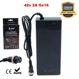   Prémium 36V-os töltő (42V-os kimenet) 2A-es csatlakozó GX16 