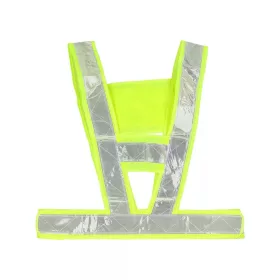 Fényvisszaverő mellény  fluoreszkáló zöld