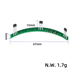 Motor hall szenzor elektromos rollerhez 