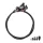 NUTT black left front hydraulic disc brake with 220cm cable