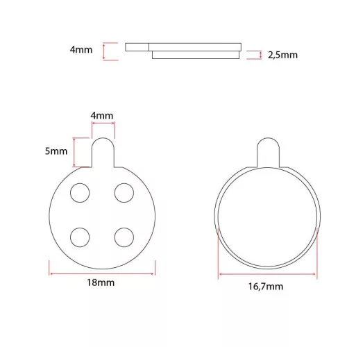 xiaomi fékbetét kicsi