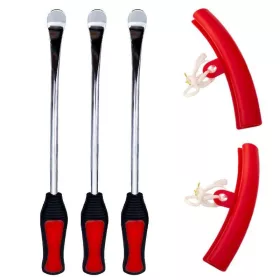 3 db 29cm-es gumileszedő készlet 2 gumivédővel
