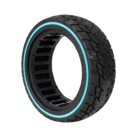  8,5x2,5 off-road tömör gumi kék csíkkal