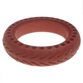 8,5x2 Tömör gumi lyukakkal  (piros) / Xiaomi M365