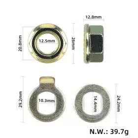 Motorcsavar  KuKirin G2Max/G3Pro/G4Max (14mm) 