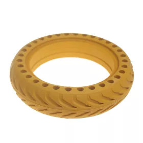 8,5x2 Tömör gumi lyukakkal  sárga / Xiaomi M365