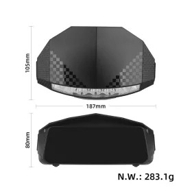 Kukirin G2 kijelző lámpával