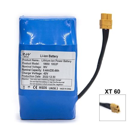 Külső akkumulátor 36 V 6,4 A/H