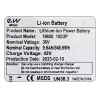36 V 9,6 A/H akkumulátor XIAOMI M365/1S/ESSENTIAL/MI3