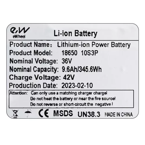 36 V 9,6 A/H akkumulátor XIAOMI M365/1S/ESSENTIAL/MI3