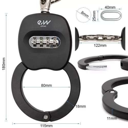 Bilincs számkódos zár kulccsal