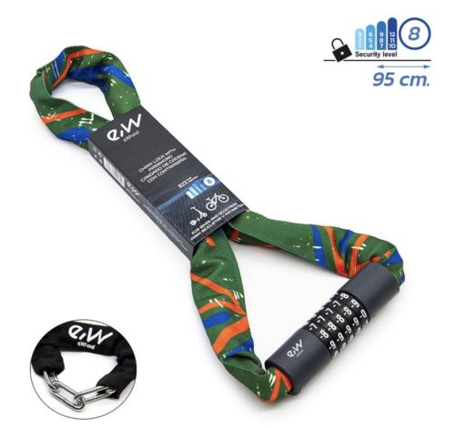 Kombinációs lánc zár - több szín