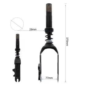 segway f2/f2 pro első villa
