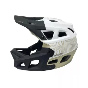 Bukósisak  Integra Cross | M | krém/zöld 55-58 cm 