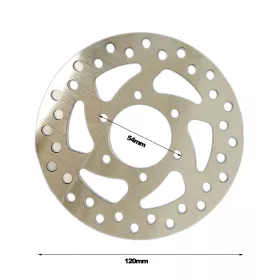 Féktárcsa 120mm 6 belső kör