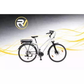 Menton női 18 fehér/piros- szürke SHIMANO STEPS