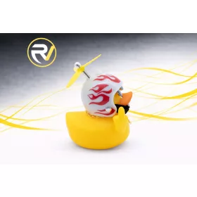 Fehér-tűzmintás sisakos kacsa