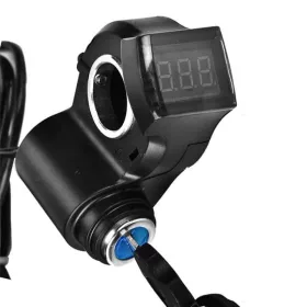 Gyújtáskulcs voltmérővel és SM csatlakozóval