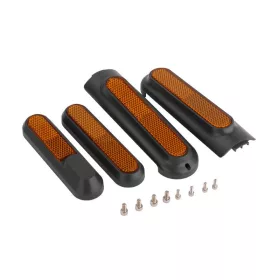   Fekete villatakaró reflektorokkal Xiaomi MI4 Pro-hoz (4 oldalas csomag)